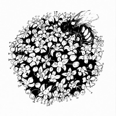 Bee and Ivy FLower